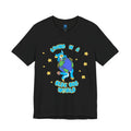 Living In A Blue Dog World t-shirt