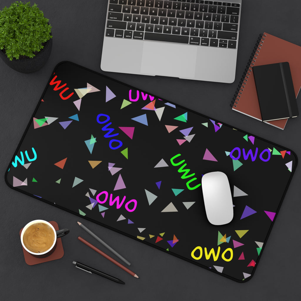 OwO UwU Retro Desk Mat