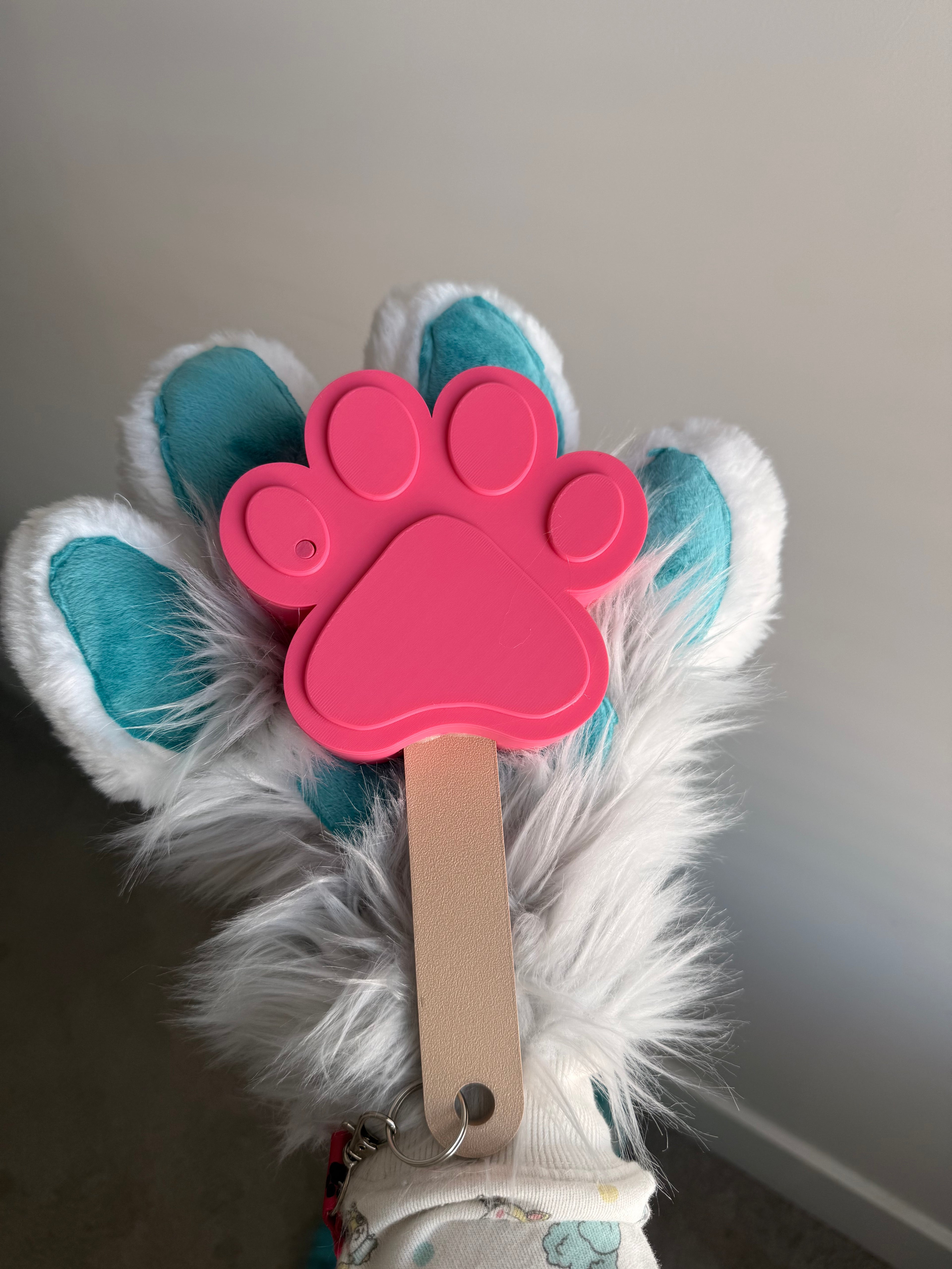 Ice Cream Paw Fursuit Fan