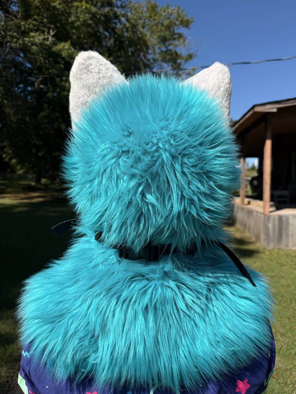 Dog Bone Fursuit Fan
